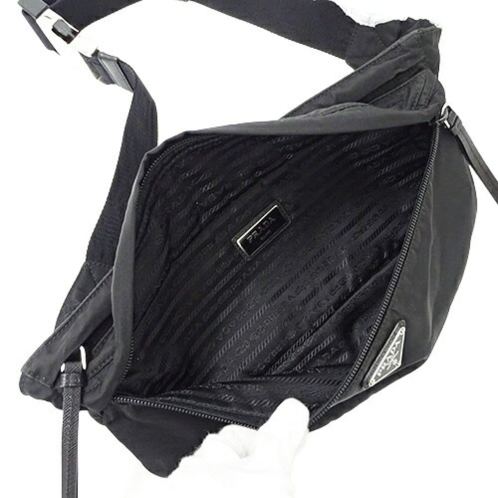 PRADA Women's and Men's Body Bags, Waist Nylon, Black - Picture 6 of 13